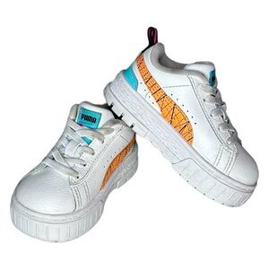 Puma Mayze Graphic Color Block Sneakers for toddler girl Size 5